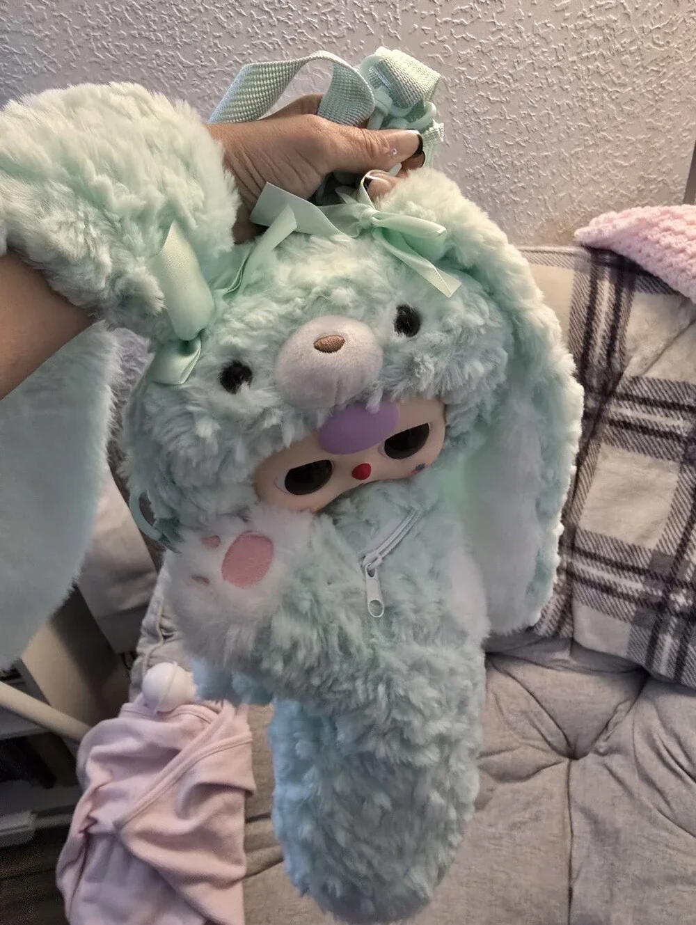 Baby Three Hugging Backpack